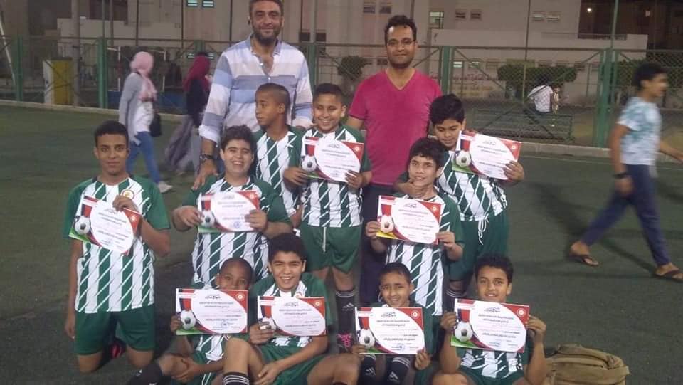 أبطال مؤسسة السندس للأيتام فى دورى السوبر