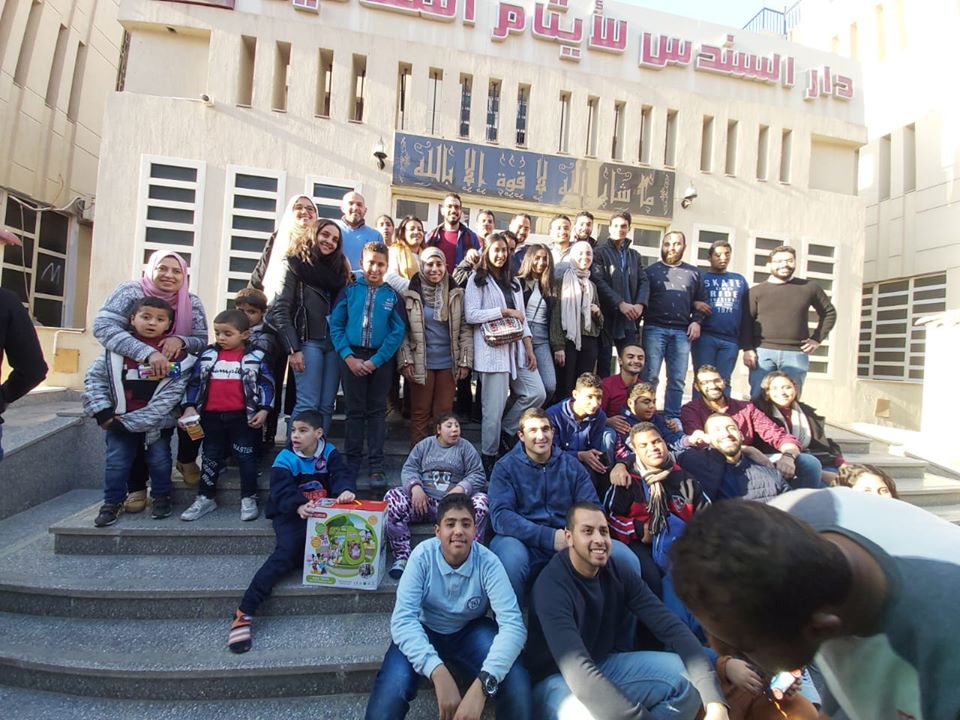 زيارة مجموعه من شركة بروكتل جامبل لاطفالنا