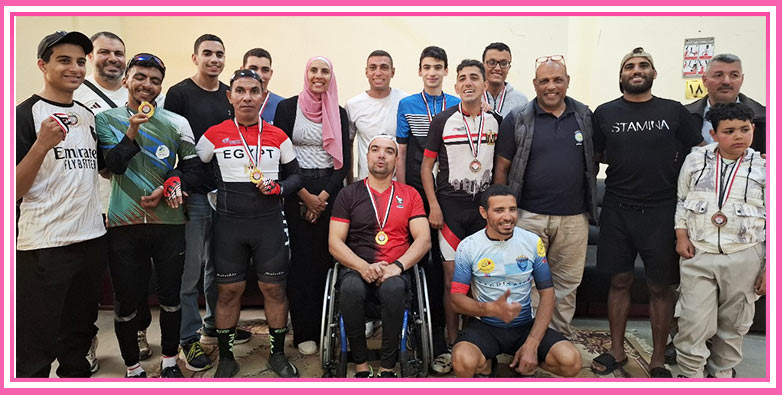 فوز على إبراهيم إبن مؤسسة السندس بالميدالية البرونزية فى بطولة الجمهورية لسباق الدراجات