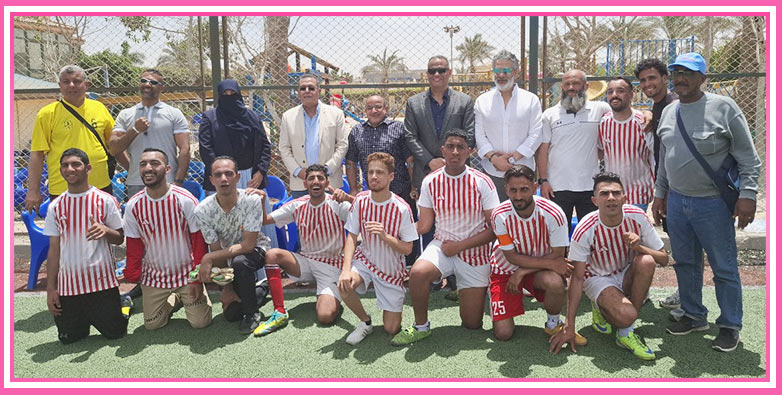 فوز على إبراهيم إبن مؤسسة السندس بالميدالية الفضية فى دوري كرة القدم السباعية لفئة الشلل الدماغي