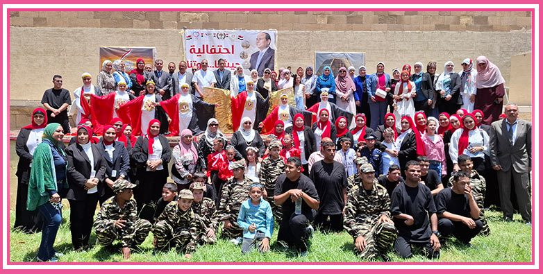 احتفالية ( جيشنا …قوتنا ) بالمتحف الحربى بالقلعة نظمتها مؤسسة الـسندس تحت رعاية المجلس الأعلى للاثار – قطاع المتاحف -المتاحف الحربية