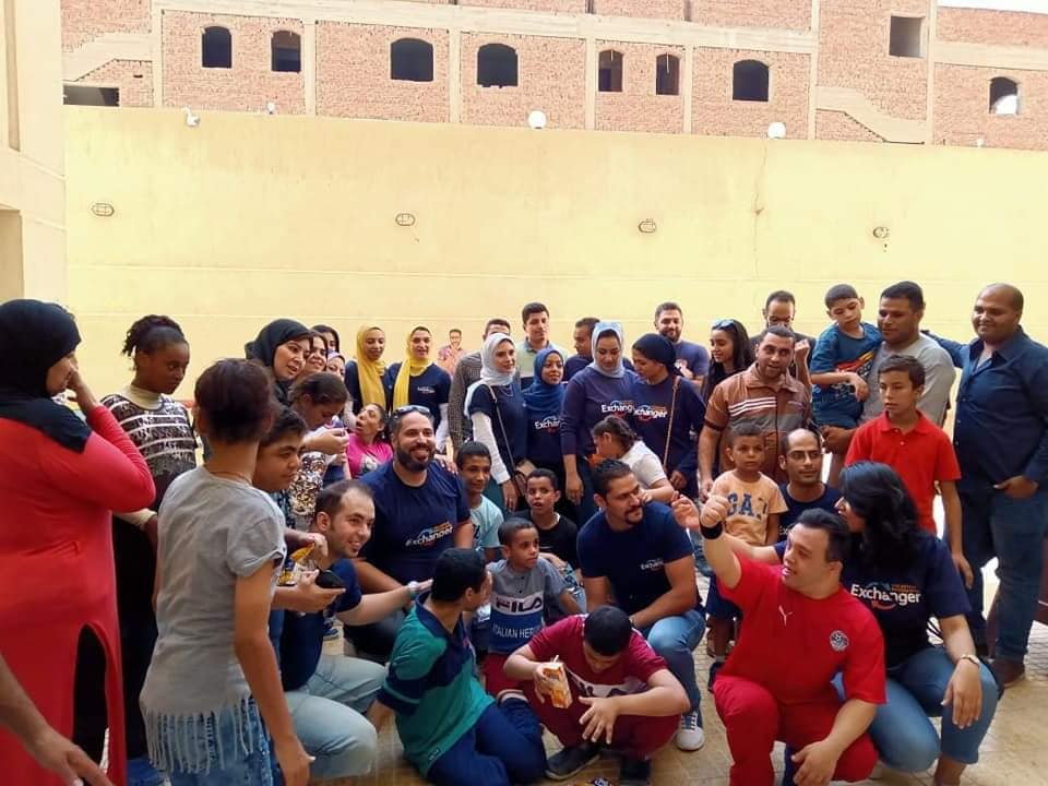 صور حفله بعض المتطوعين لاطفال دار السندس بالتجمع الخامس
